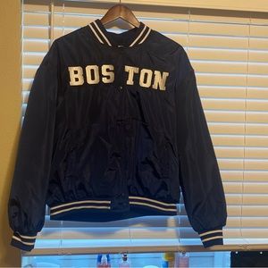 Blue  bomber jacket